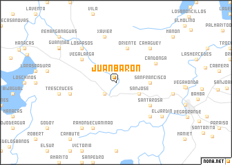 map of Juan Barón