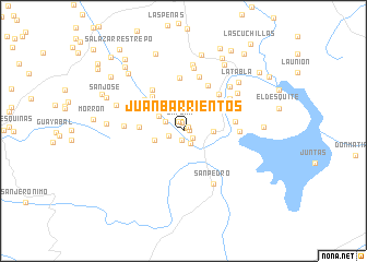 map of Juan Barrientos