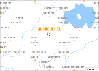 map of Juan Buchel