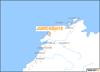 map of Juan Chiquito