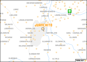 map of Juanchito