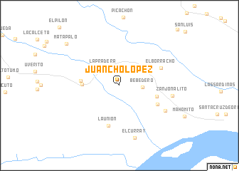 map of Juancho López