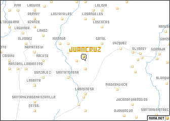 map of Juan Cruz