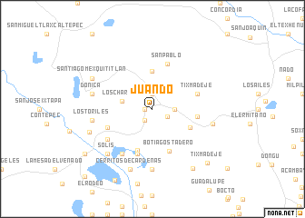 map of Juandó