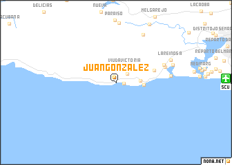 map of Juan González