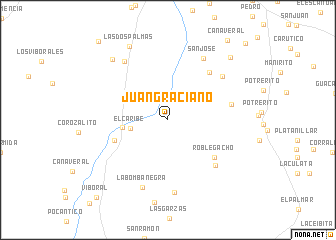 map of Juan Graciano