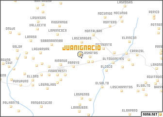 map of Juan Ignacio