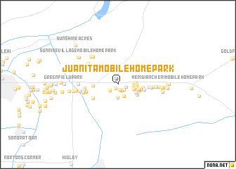 map of Juanita Mobile Home Park