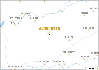 map of Juan Mateo