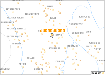 map of Juano Juano