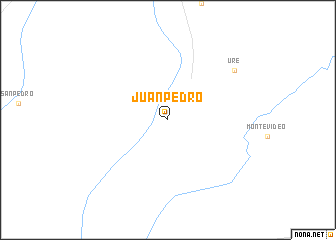 map of Juan Pedro