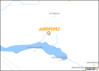 map of Juan Pérez