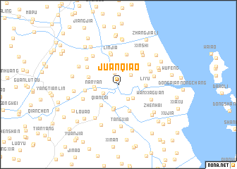 map of Juanqiao