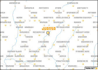 map of Juansa