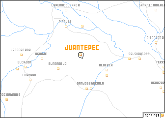 map of Juantepec