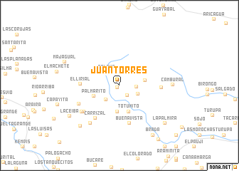 map of Juan Torres