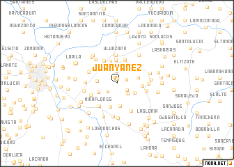 map of Juan Yánez