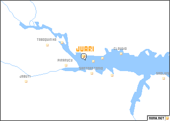 map of Juari