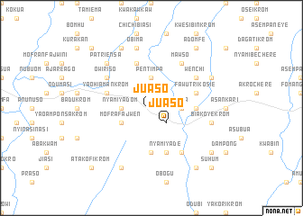 map of Juaso