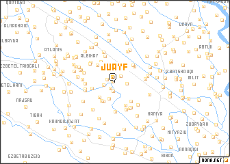 map of Ju‘ayf