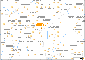 map of Juayúa