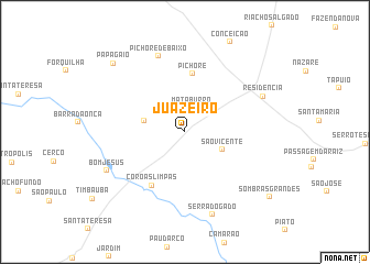 map of Juàzeiro