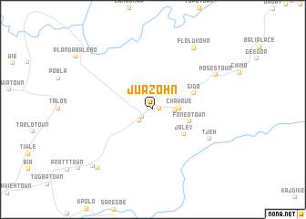 map of Juazohn