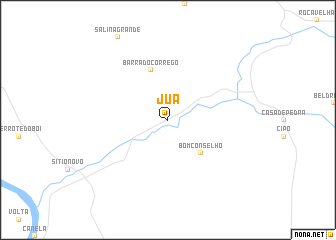 map of Juá