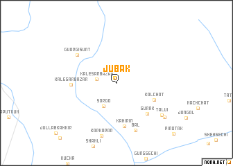 map of Jubak