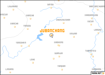 map of Jubanchang