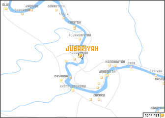 map of Jubārīyah