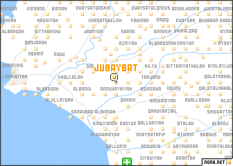 map of Jubaybāt