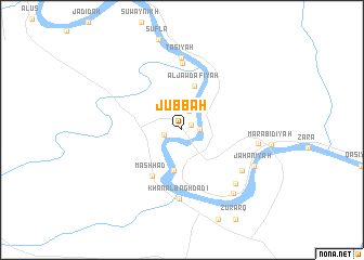 map of Jubbah