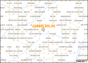 map of Jubb al Amlas