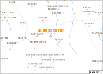 map of Jubb az Za‘tar