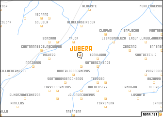 map of Jubera