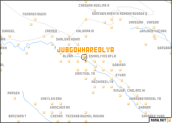 map of Jūbgowhar-e ‘Olyā