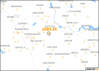 map of Jubilee