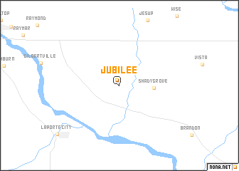 map of Jubilee