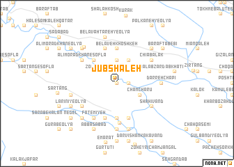 map of Jūb Shaleh