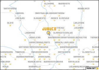 map of Jubuco