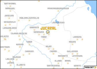 map of Jucaral