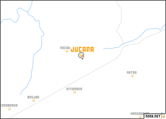map of Juçara