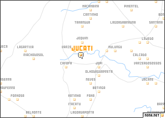 map of Jucati