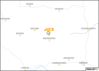 map of Jucá