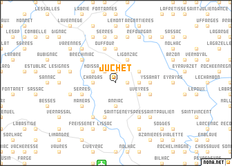 map of Juchet