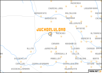 map of Juchorluloma