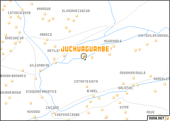 map of Juchua Guambe