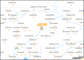 map of Juciai