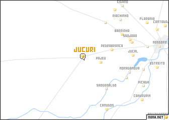 map of Jucuri